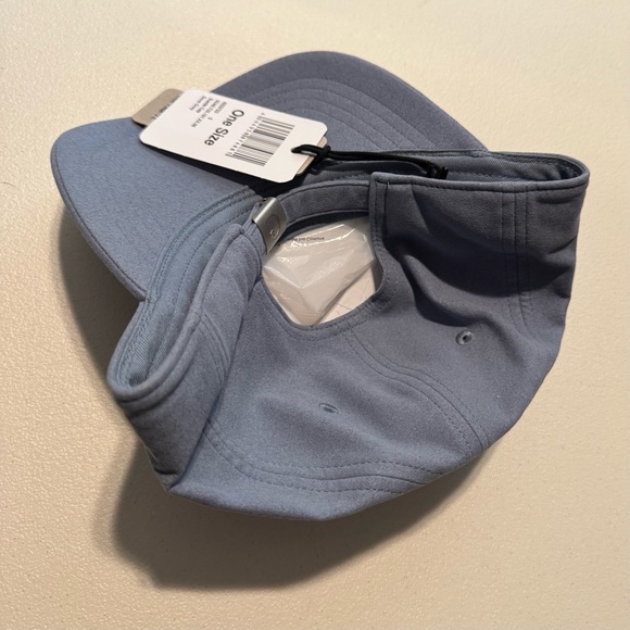 Carhartt WIP Suede Cap | Dove Grey | Light Blue OS Adjustable Hat - Picture 5 of 6